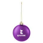 Ornament, Round Disk - Purple - Pad Print