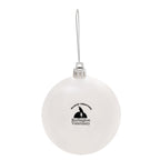 Ornament, Round - White - Pad Print