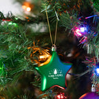 Ornament, Star - Green - Lifestyle_Padprint