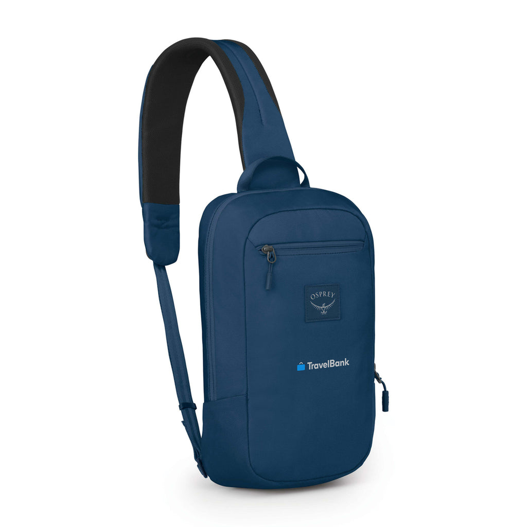 Osprey Aoede Crossbody Sling with Tablet Sleeve Transfer - Antique Blue - View 2