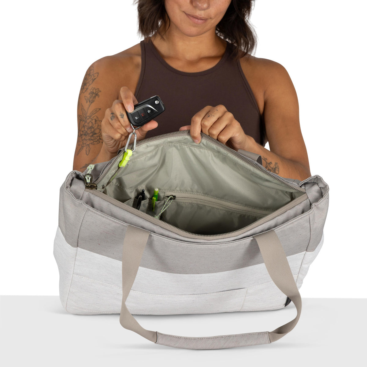 Osprey Arcane Earth Laptop Tote, 16 Inch Transfer - Pediment Grey - View 3