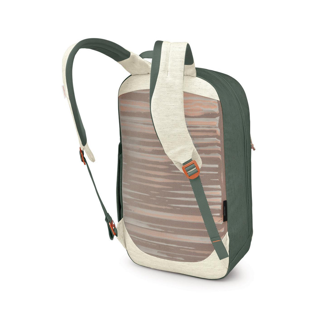 Osprey Arcane Earth Large Day Pack, 16 Inch Laptop Transfer - Moon Beige/Pine Leaf - View 3