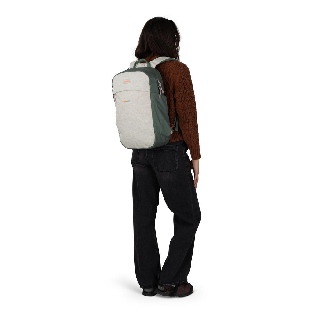 Osprey Arcane Earth Large Day Pack, 16 Inch Laptop Transfer - Moon Beige/Pine Leaf - View 4