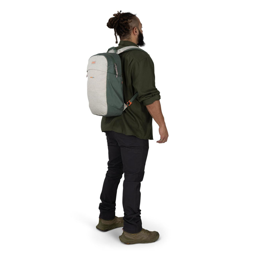Osprey Arcane Earth Large Day Pack, 16 Inch Laptop Transfer - Moon Beige/Pine Leaf - View 5