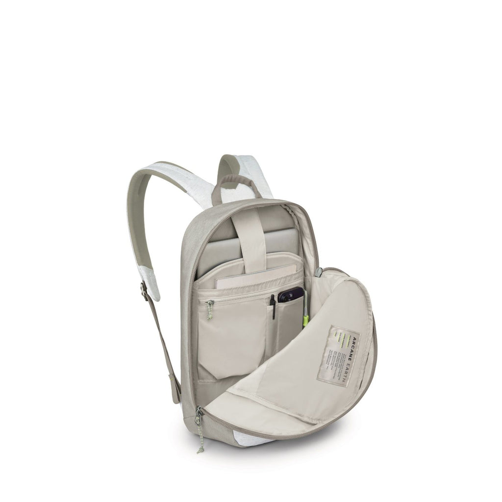 Osprey Arcane Earth Large Day Pack, 16 Inch Laptop Transfer - Pediment Grey - View 3