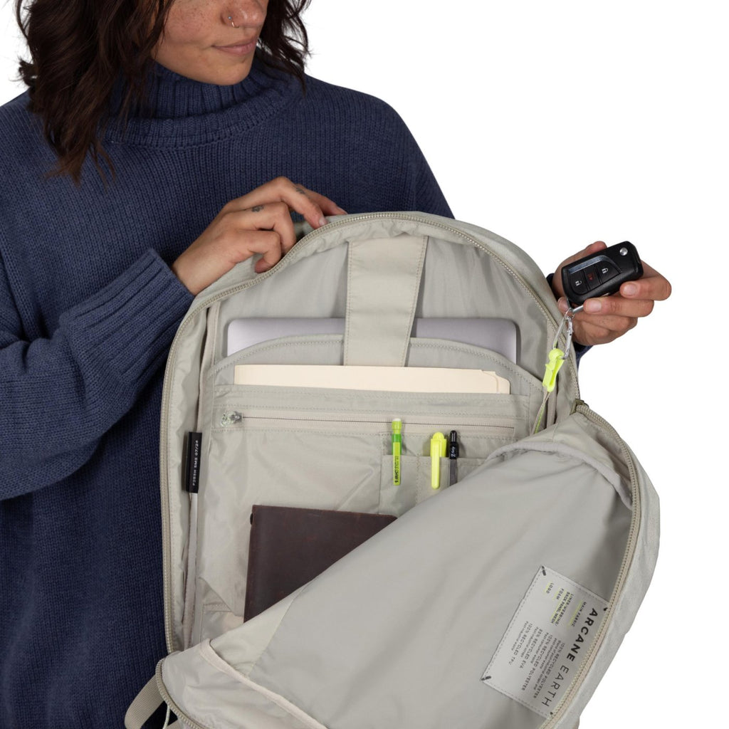 Osprey Arcane Earth Large Day Pack, 16 Inch Laptop Transfer - Pediment Grey - View 7