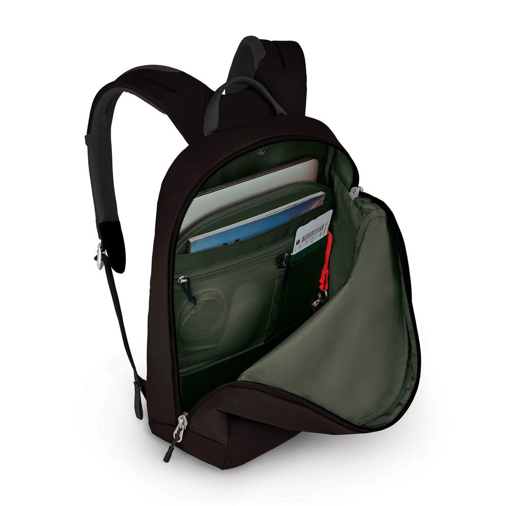 Osprey Arcane Large Day Backpack, 15 Inch Laptop Transfer - Black - View 3