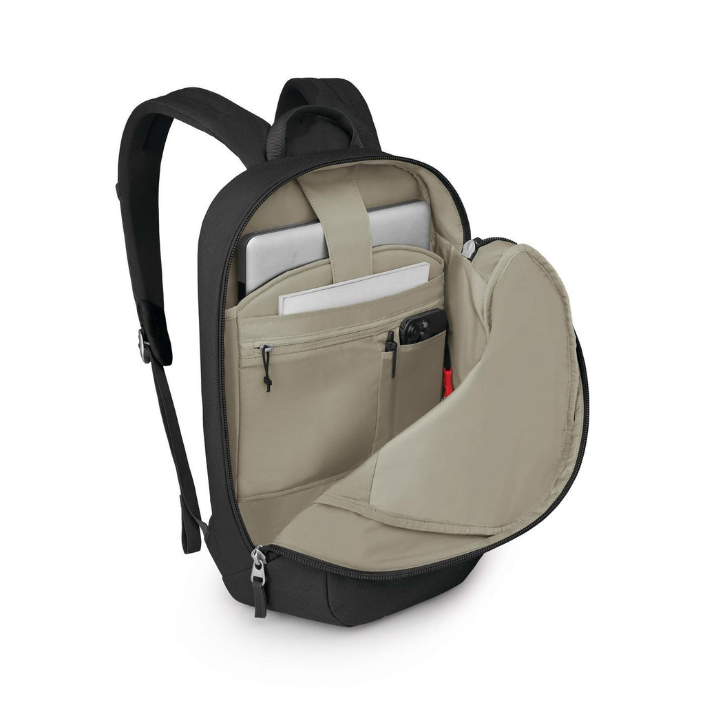 Osprey Arcane Large Day Backpack with Security Hook, 16 Inch Transfer - Black - View 3