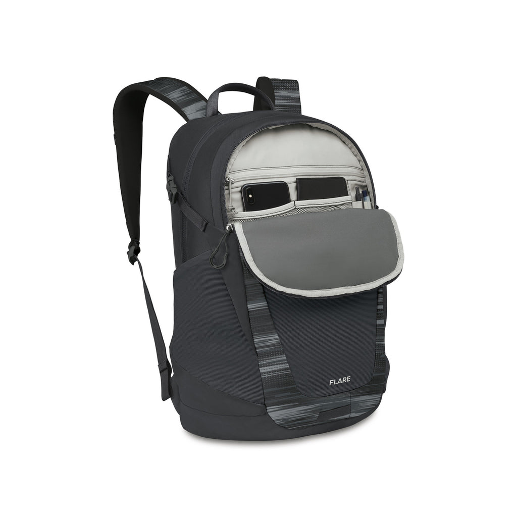 Osprey Flare Laptop Backpack, 27 L Transfer - Glitch Print - View 3