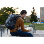 Osprey Flare Laptop Backpack, 27 L Transfer - Glitch Print - View 7