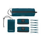 Osprey Luggage Customization Kit with ID Tag Transfer - Night Jungle Blue - View 4