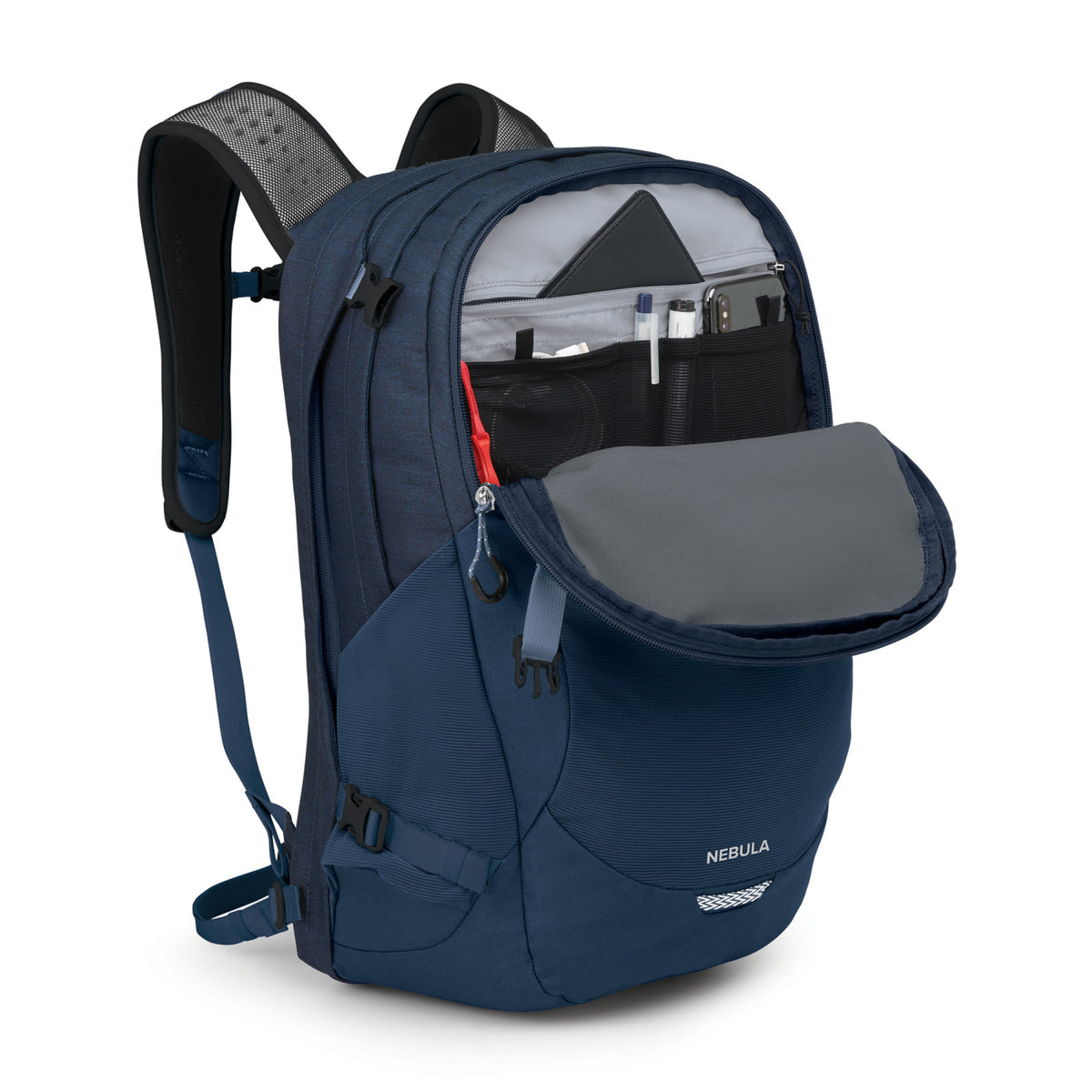Osprey Nebula Laptop Backpack, 17 Inch Transfer - Atlas Blue Heather - View 2