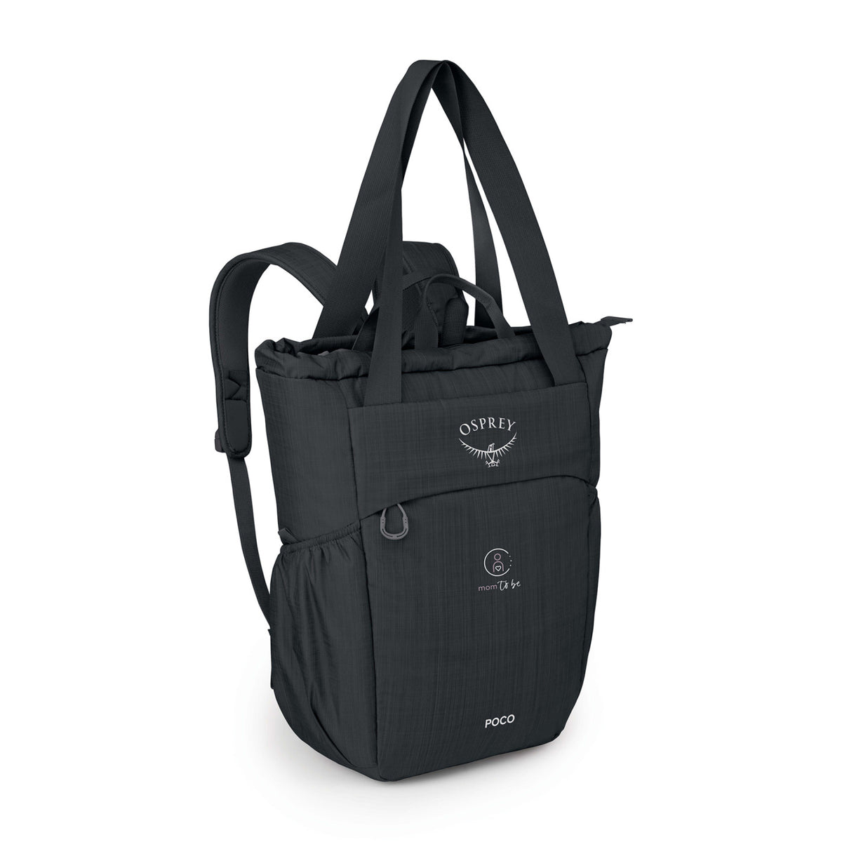 Osprey Poco Changing Tote Backpack Transfer - Black - View 2