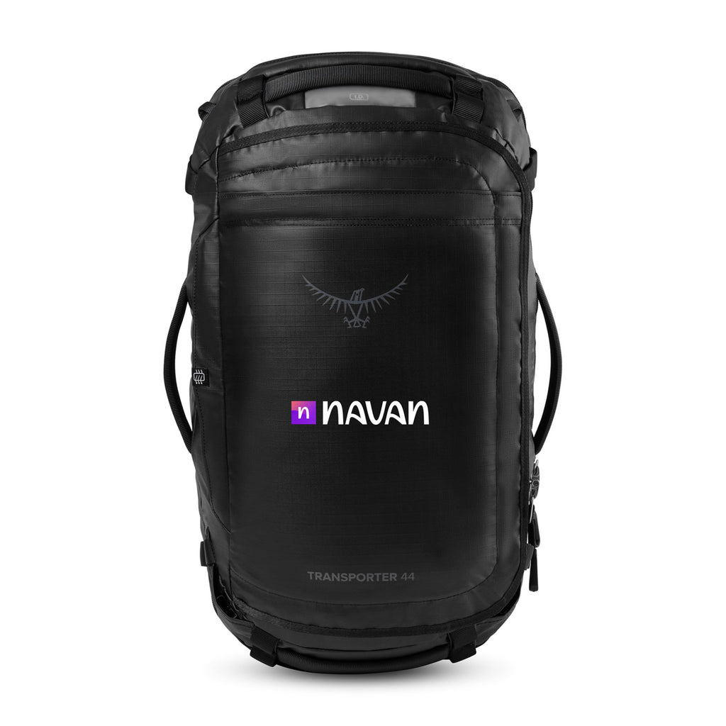 Osprey Transporter Squffel Split Case Duffel, 44 L Transfer - Raven Black/Black - View 2