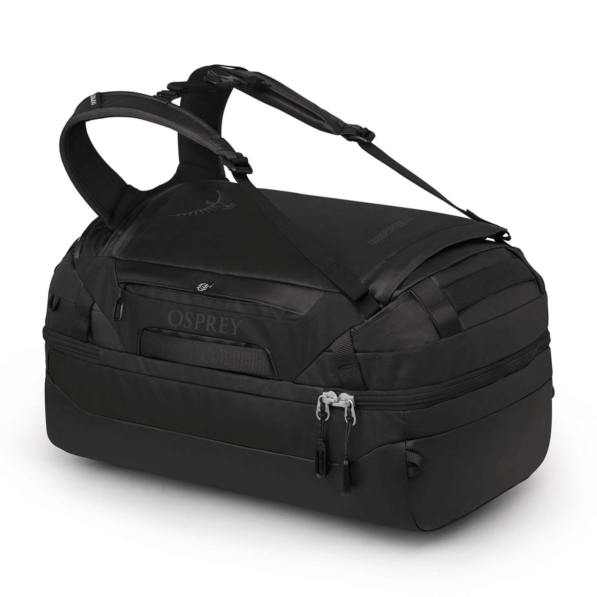 Osprey Transporter Squffel Split Case Duffel, 44 L Transfer - Raven Black/Black - View 4