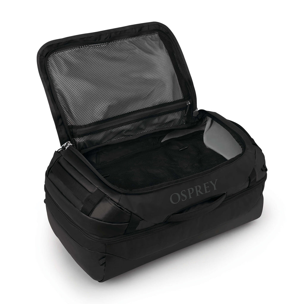 Osprey Transporter Squffel Split Case Duffel, 44 L Transfer - Raven Black/Black - View 5