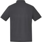 Otis Birdseye Mesh Performance Polo for Men Debossing - Grey Storm - Back