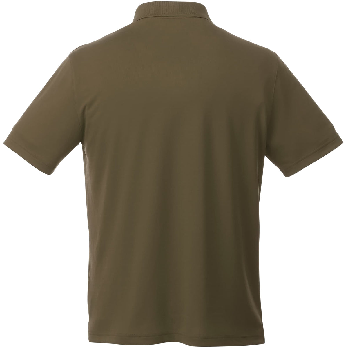 Otis Birdseye Mesh Performance Polo for Men Debossing - Loden - Back Flat