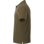 Otis Birdseye Mesh Performance Polo for Men Debossing - Loden - Left Side