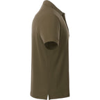 Otis Birdseye Mesh Performance Polo for Men Debossing - Loden - Right Side