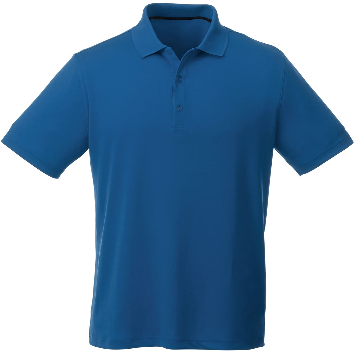 Otis Birdseye Mesh Performance Polo for Men Embroidery - Invictus - Front Flat
