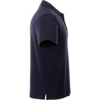Otis Birdseye Mesh Performance Polo for Men Embroidery - Vintage Navy - Right Side