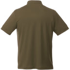 Otis Birdseye Mesh Performance Polo for Men Laser Engraving - Loden - Back Flat