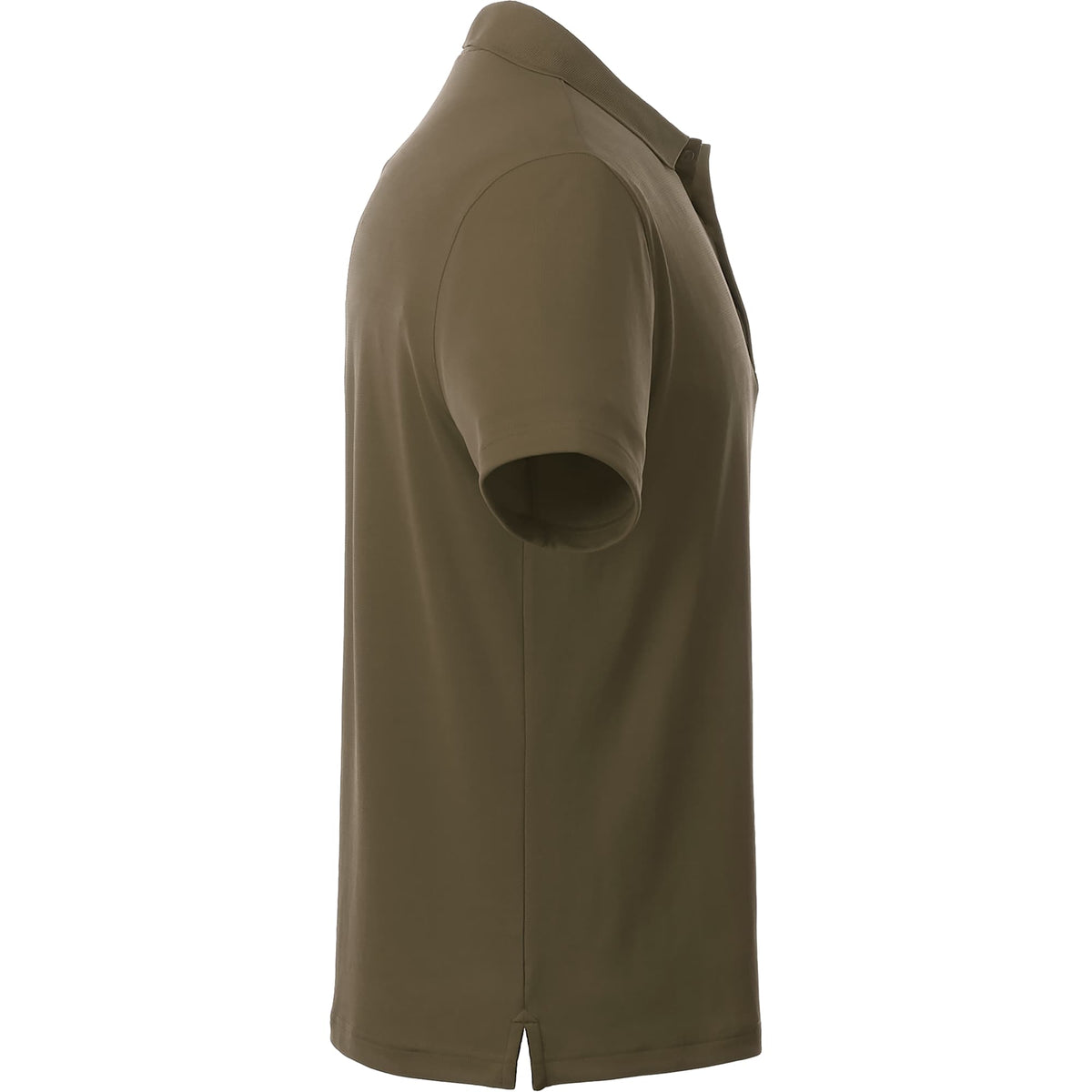 Otis Birdseye Mesh Performance Polo for Men Laser Engraving - Loden - Right Side