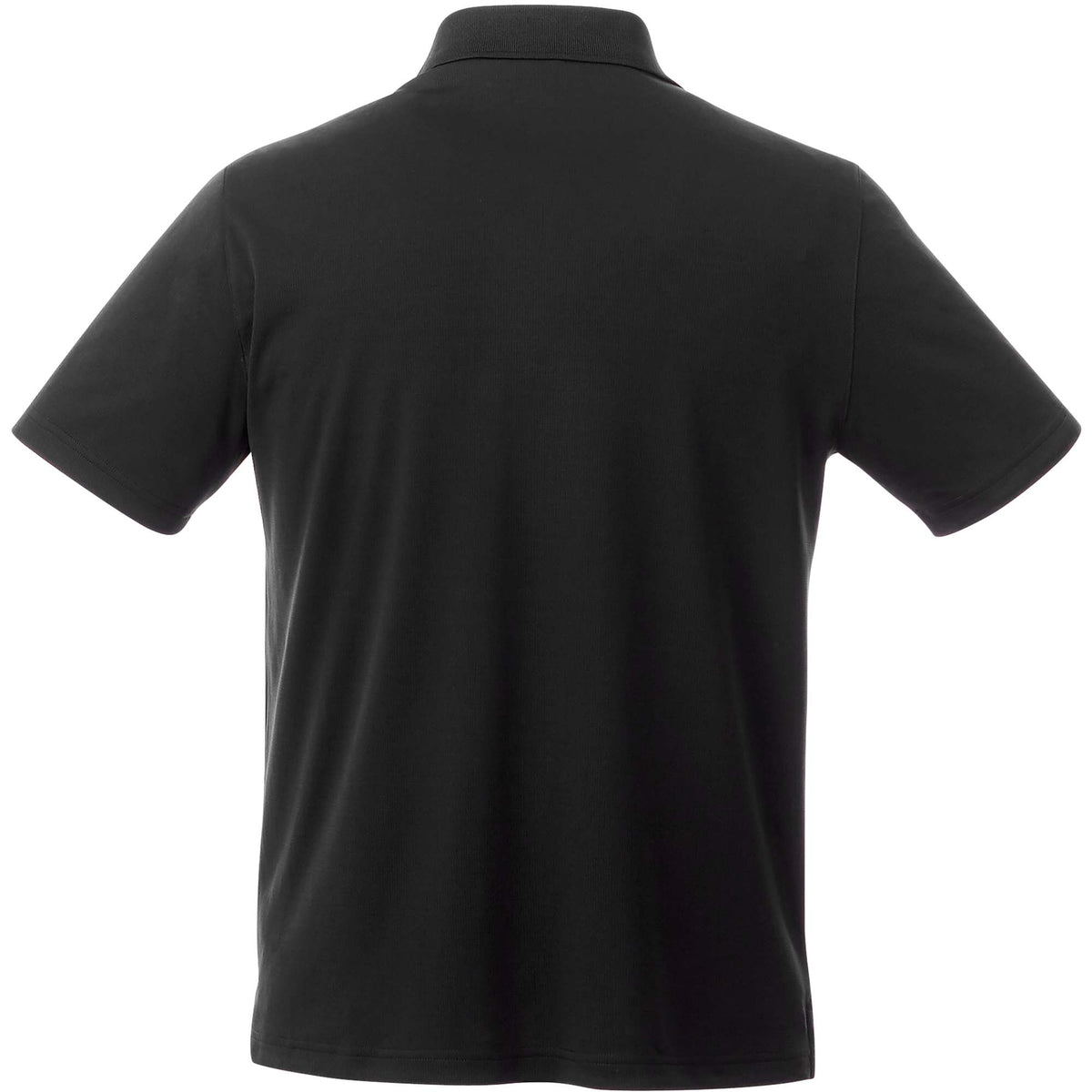 Otis Birdseye Mesh Performance Polo for Men Transfer - Black - Back Flat