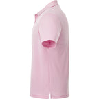 Otis Birdseye Mesh Performance Polo for Men Transfer - Pink Zircon - Left Side