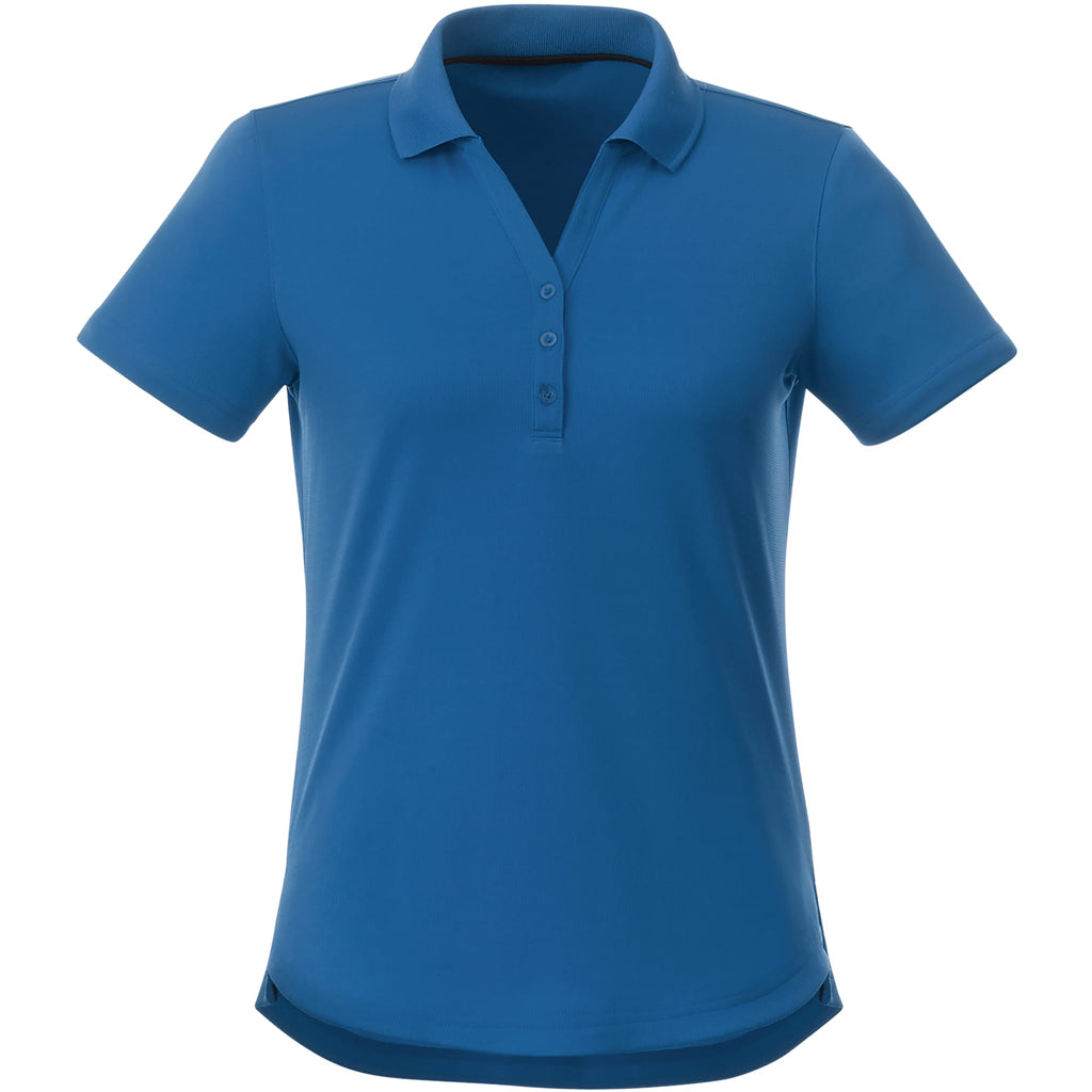 Otis Birdseye Mesh Polo for Women Embroidery - Invictus - Front Flat