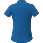 Otis Birdseye Mesh Polo for Women Laser Engraving - Invictus - Back Flat