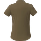 Otis Birdseye Mesh Polo for Women Laser Engraving - Loden - Back Flat