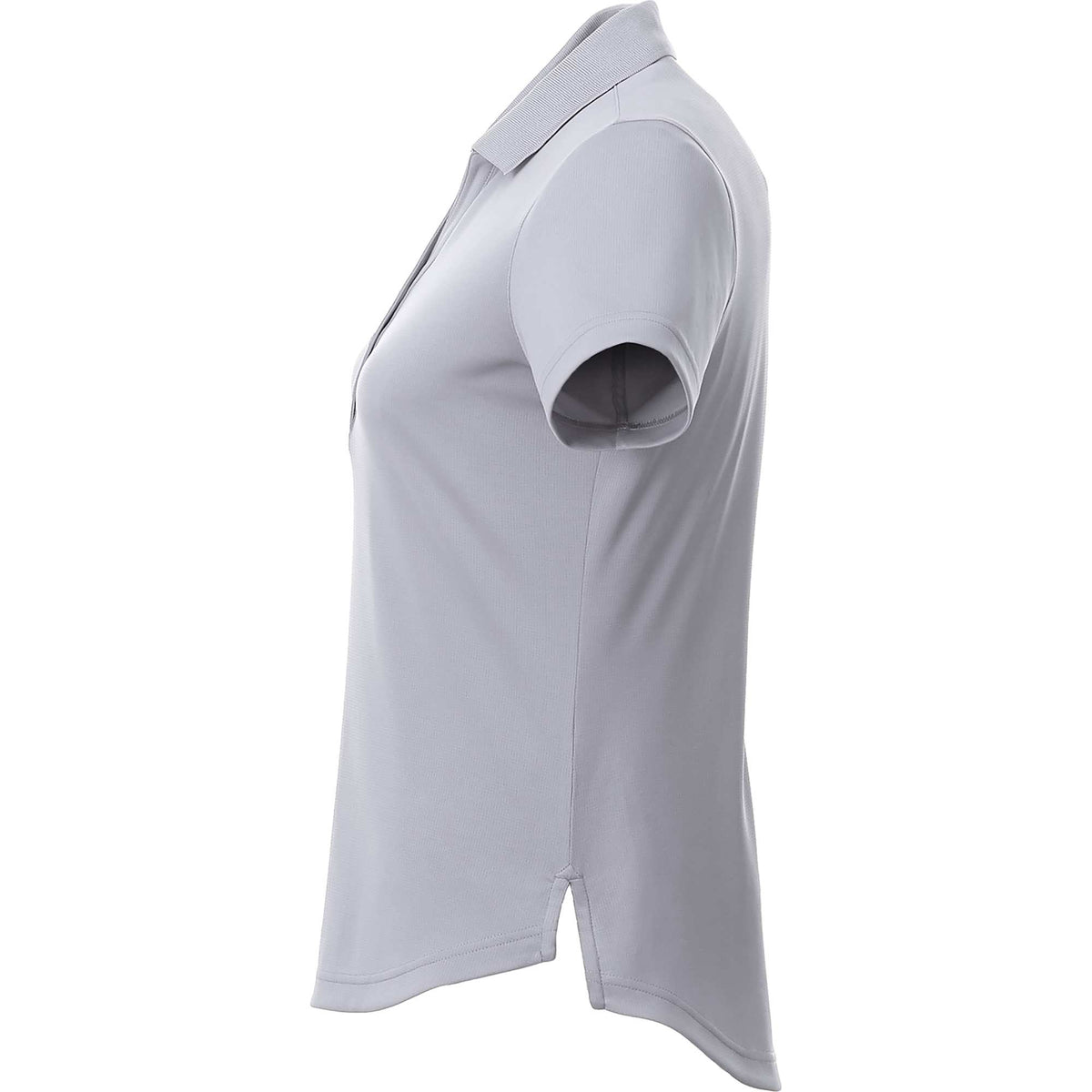 Otis Birdseye Mesh Polo for Women Laser Engraving - Quarry - Left Side