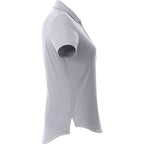 Otis Birdseye Mesh Polo for Women Laser Engraving - Quarry - Right Side