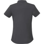 Otis Birdseye Mesh Polo for Women Transfer - Grey Storm - Back