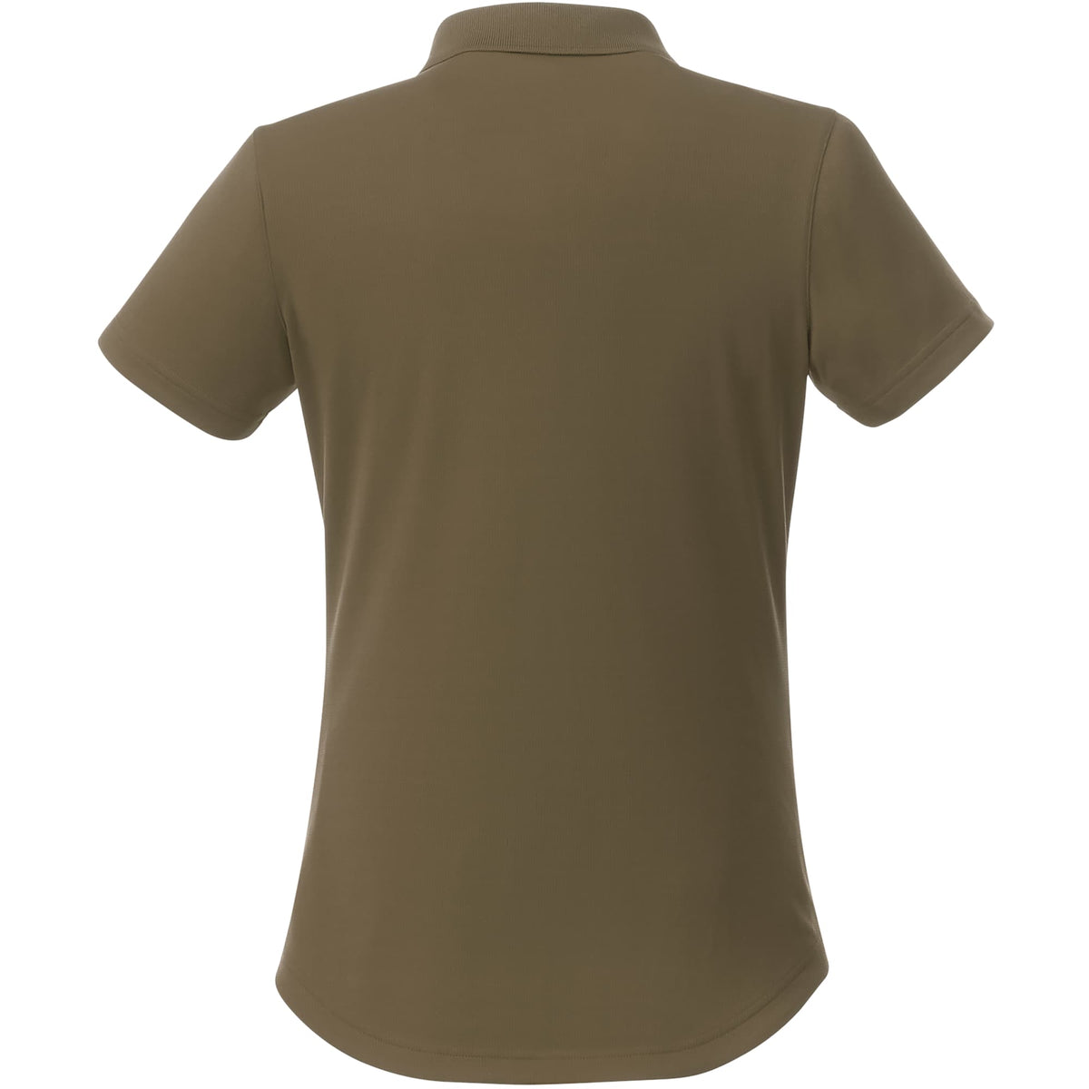 Otis Birdseye Mesh Polo for Women Transfer - Loden - Back Flat