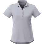 Otis Birdseye Mesh Polo for Women Transfer - Quarry - Front Flat