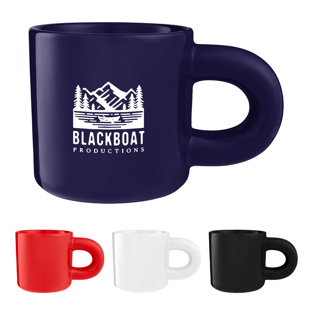 Otis Ceramic Mug with Chunky Handle, 15 oz