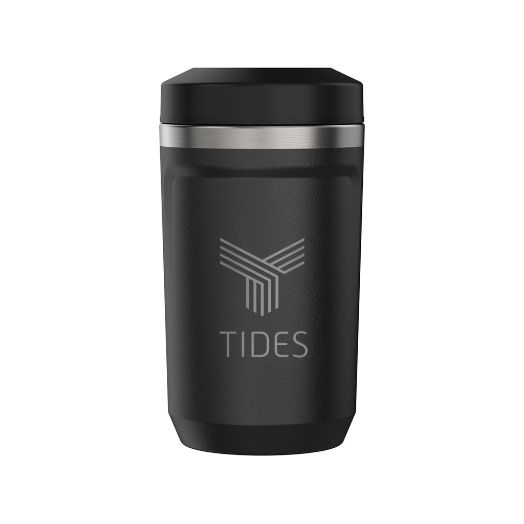 Otterbox Elevation Can Cooler, 12 oz - Black - Laser