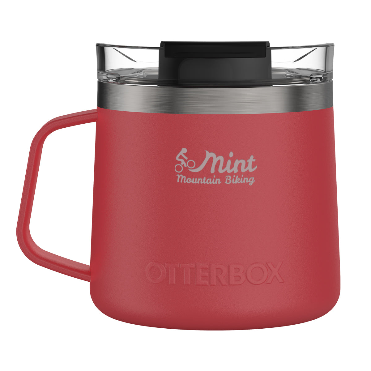 Otterbox Elevation Mug in Fashion Colors, 14 oz - Candy Red - Laser