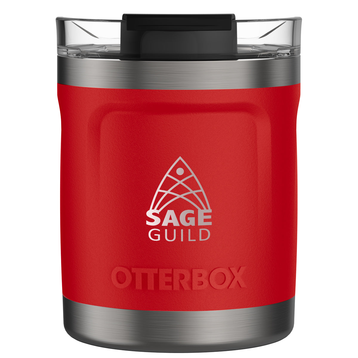 Otterbox Elevation Stainless Steel Tumbler, 10 oz - Red - Laser Engraving