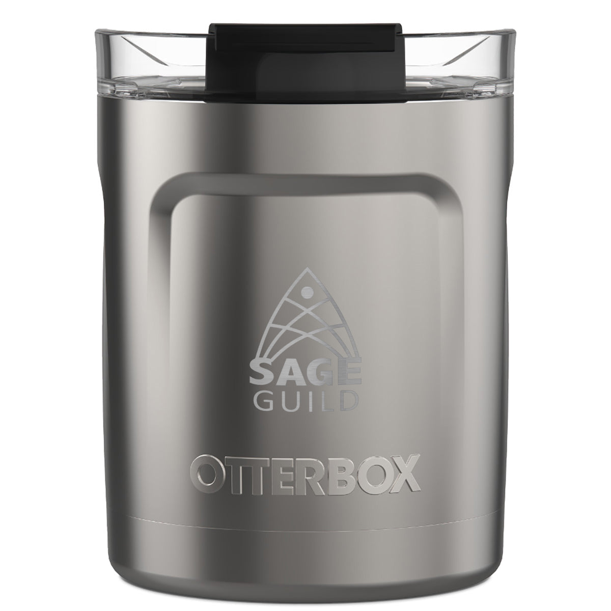 Otterbox Elevation Stainless Steel Tumbler, 10 oz - Silver - Laser