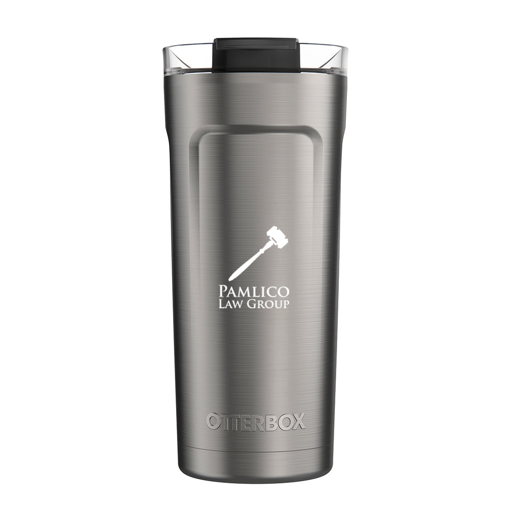 Otterbox Elevation Stainless Steel Tumbler, 20 oz - Silver - Silk Screen