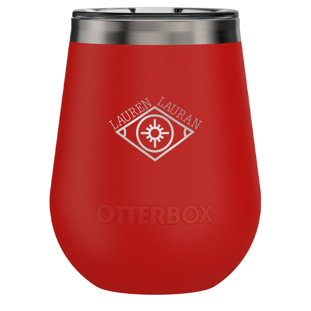 Otterbox Elevation Wine Tumbler, 10 oz - Red - Laser