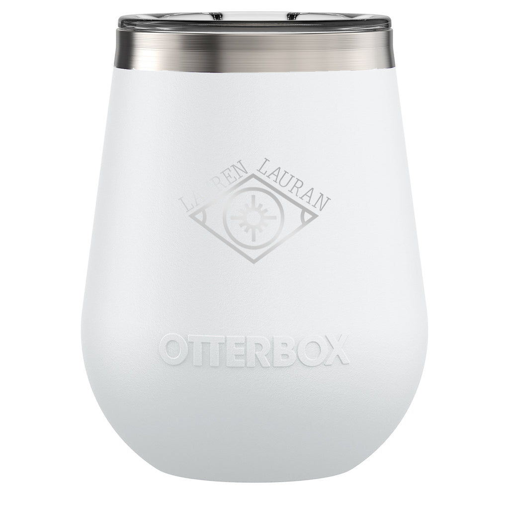 Otterbox Elevation Wine Tumbler, 10 oz - White - Laser