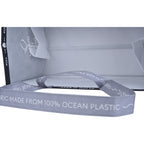 Out of the Ocean Reusable Shopper in Ocean Plastic, Extra Large Transfer - Black - View 2