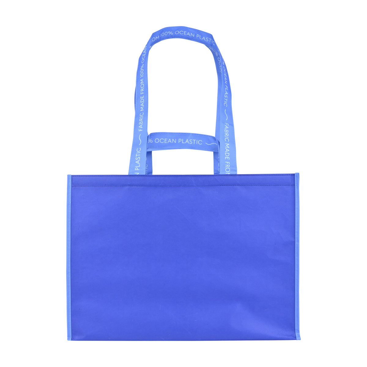 Out of the Ocean Reusable Shopper in Ocean Plastic, Extra Large Transfer - Navy - View 6