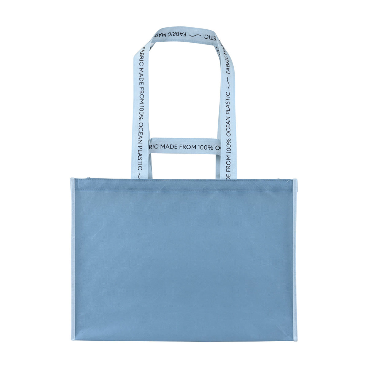 Out of the Ocean Reusable Shopper in Ocean Plastic, Extra Large Transfer - Slate Grey - View 6