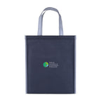 Out of the Ocean Reusable Shopper in Ocean Plastic, Large Transfer - Black - View 1